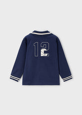 Polo Manga Larga B Navy Mayoral Estilo